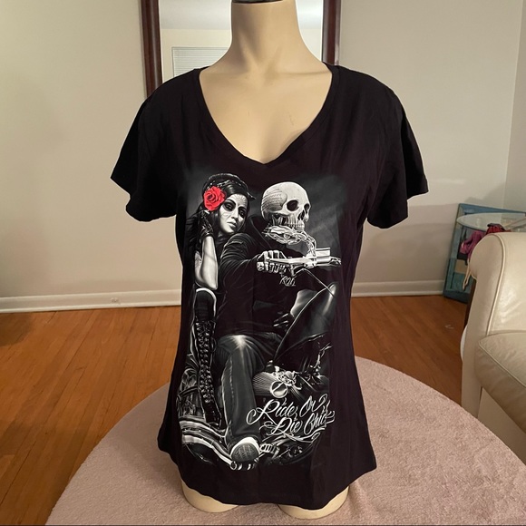 Ride Or Die Chick T-Shirt. NWT - Picture 2 of 6